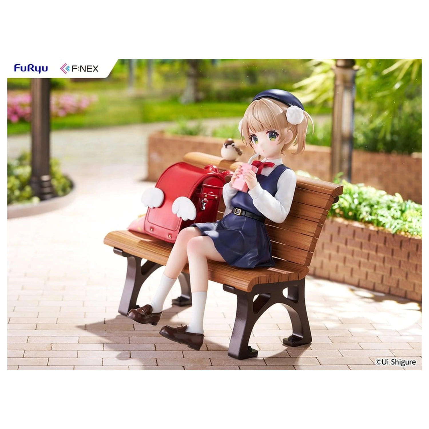Virtual YouTuber F:NEX PVC Figure 1/7 Shigure Ui (9 years old) 14 cm product photo