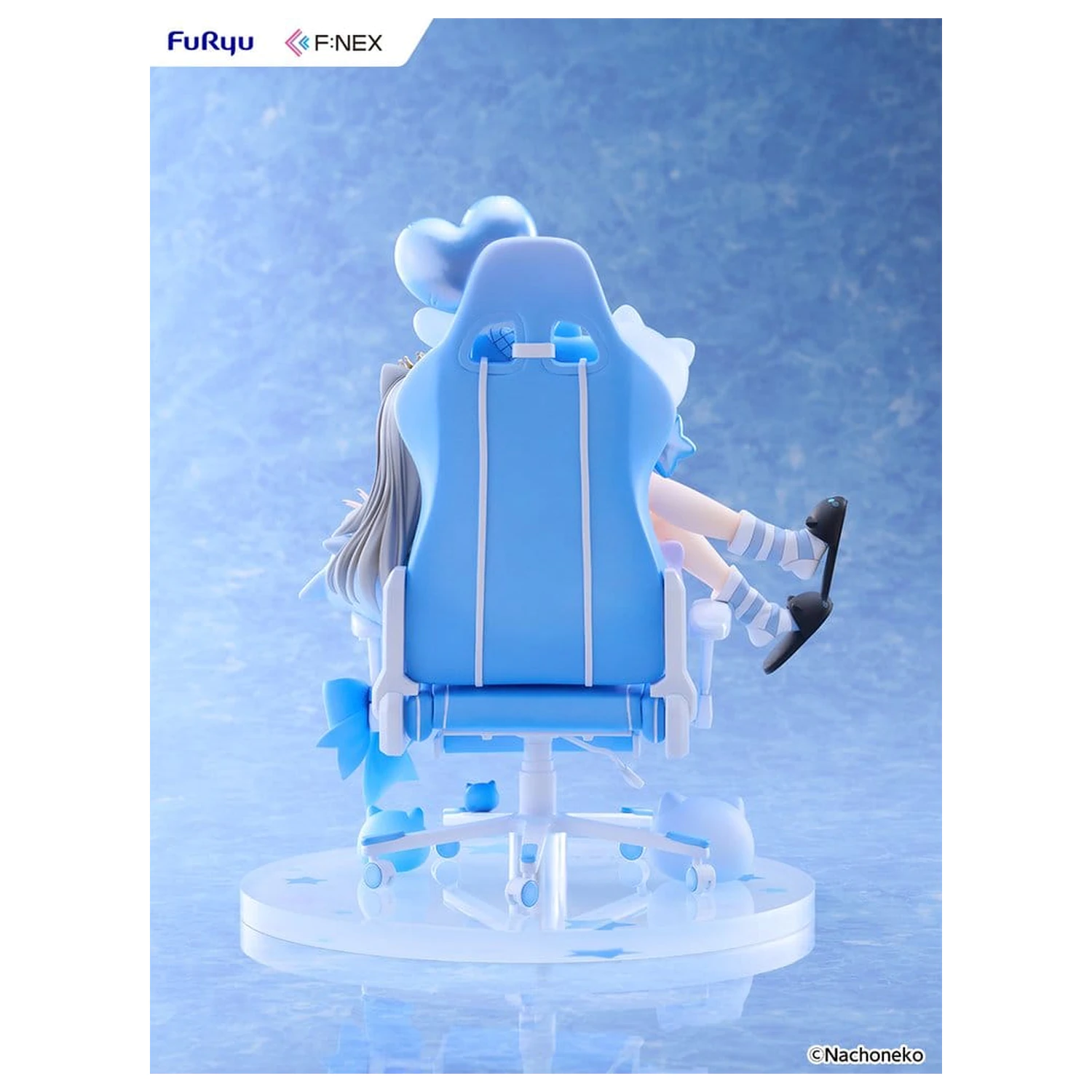Virtual YouTuber F:NEX PVC Figure 1/7 Nachoneko Birthday Ver. 24 cm product photo