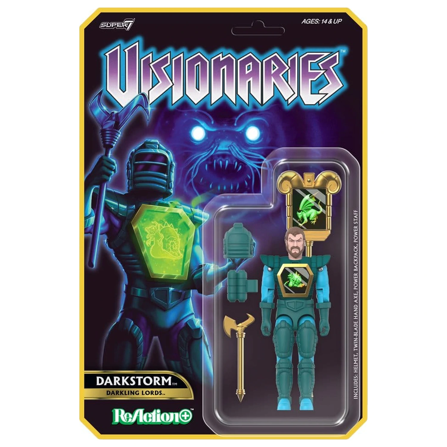 Visionaries ReAction+ Action Figure Wave 01 Darkstorm product photo