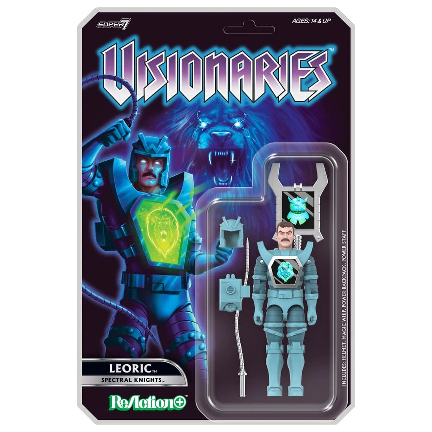 Visionaries ReAction+ Action Figure Wave 01 Leoric product photo