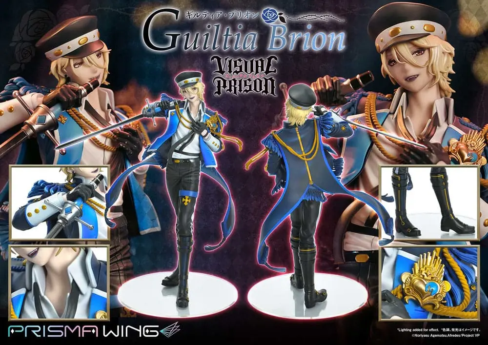 Visual Prison Prisma Wing PVC Statue 1/7 Guiltia Brion 27 cm termékfotó