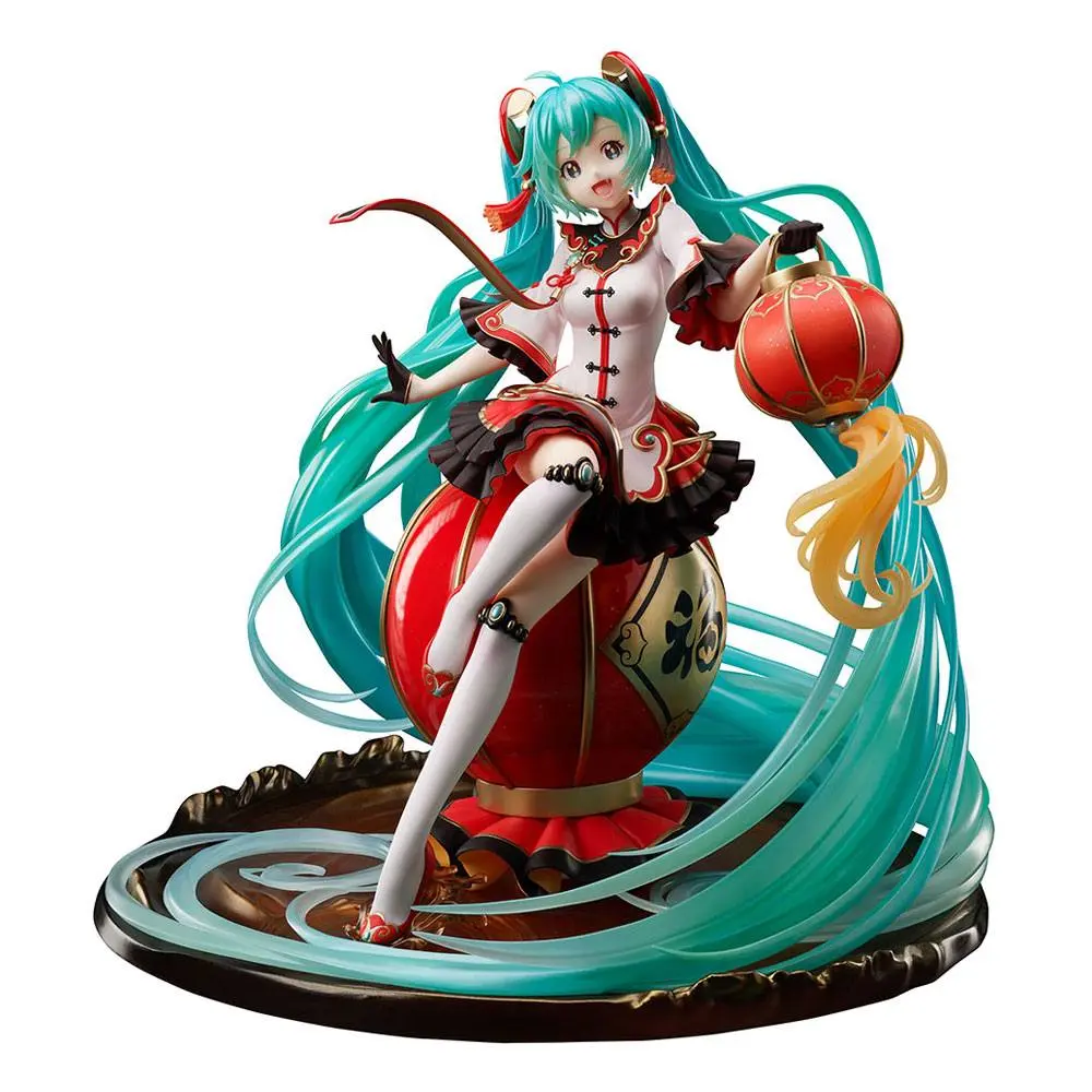 Vocaloid PVC Statue 1/7 Hatsune Miku 2021 Chinese New Year Ver. 25 cm product photo