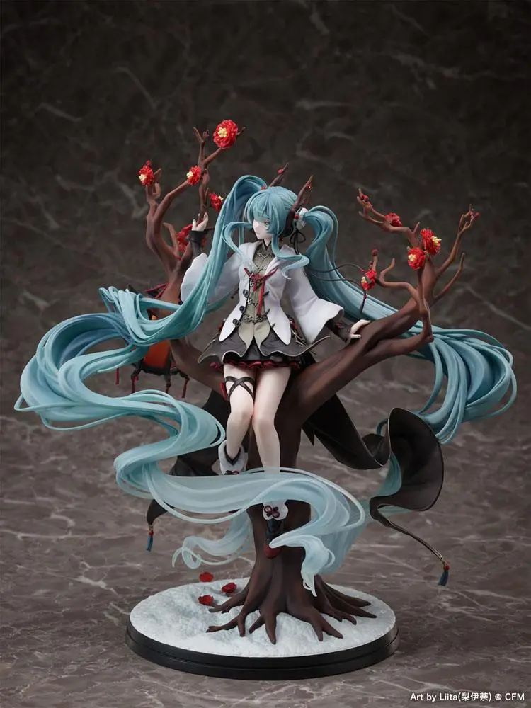 Vocaloid PVC Statue 1/7 Hatsune Miku 2022 Chinese New Year Ver. 30 cm product photo