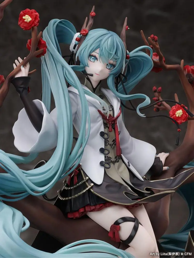 Vocaloid PVC Statue 1/7 Hatsune Miku 2022 Chinese New Year Ver. 30 cm product photo