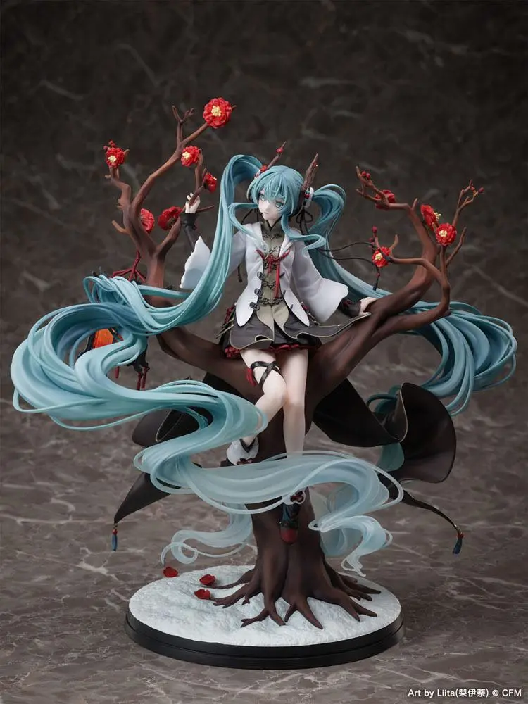 Vocaloid PVC Statue 1/7 Hatsune Miku 2022 Chinese New Year Ver. 30 cm product photo