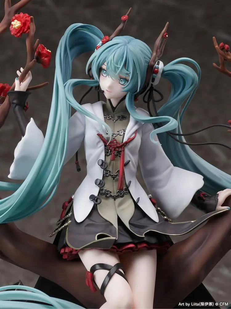 Vocaloid PVC Statue 1/7 Hatsune Miku 2022 Chinese New Year Ver. 30 cm product photo