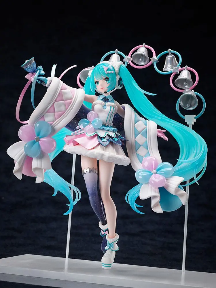 Vocaloid PVC Statue 1/7 Miku Hatsune Magical Mirai 2020 Winter Festival Ver. 23 cm product photo