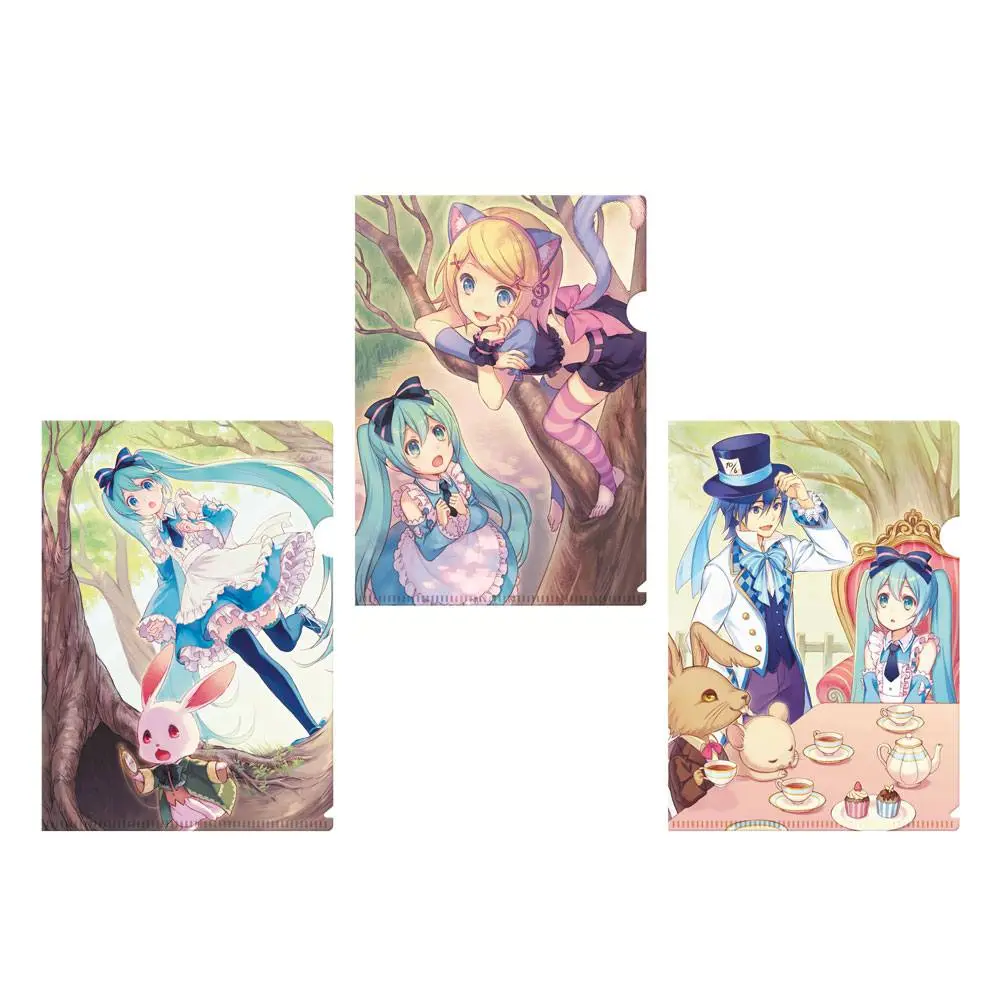 Vocaloid Clearfile 3-Set Characters termékfotó