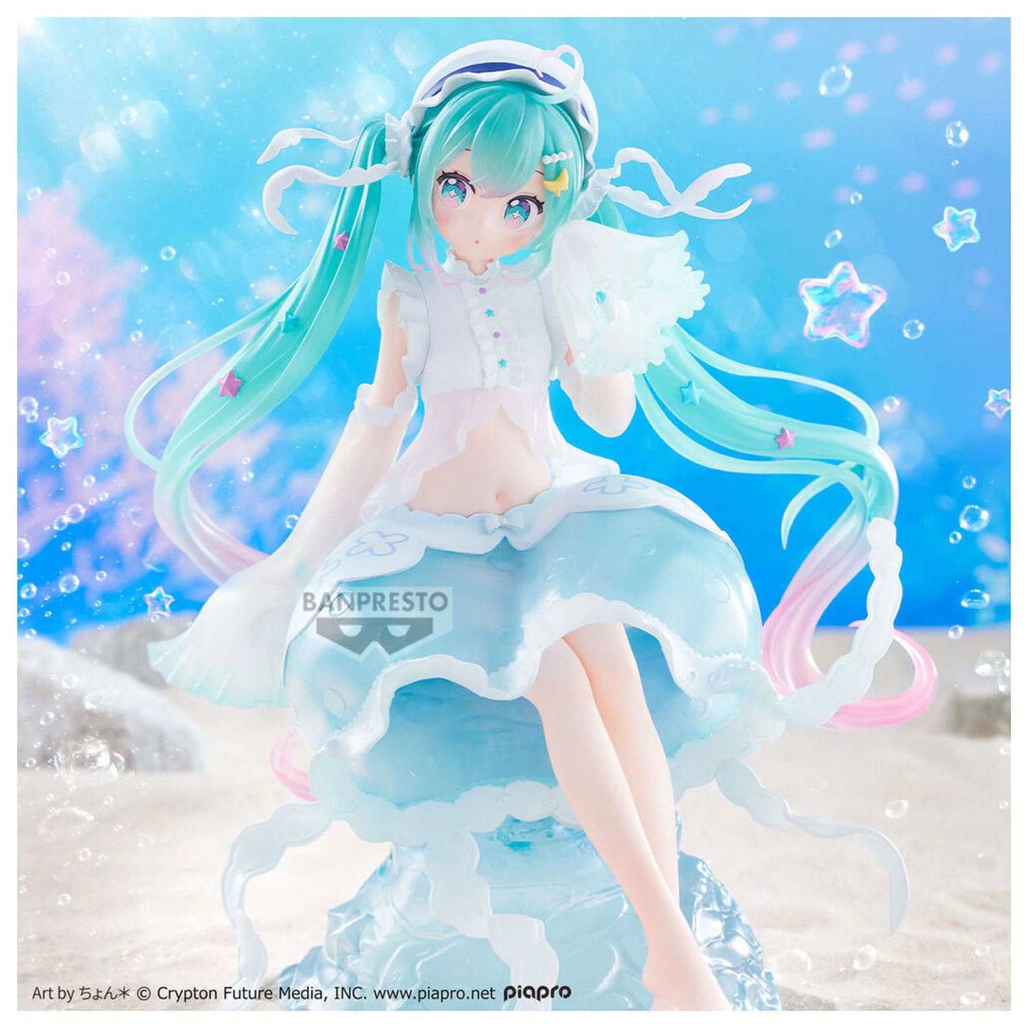 Vocaloid Clearluxe Jellyfish Hatsune Miku figure 20cm product photo