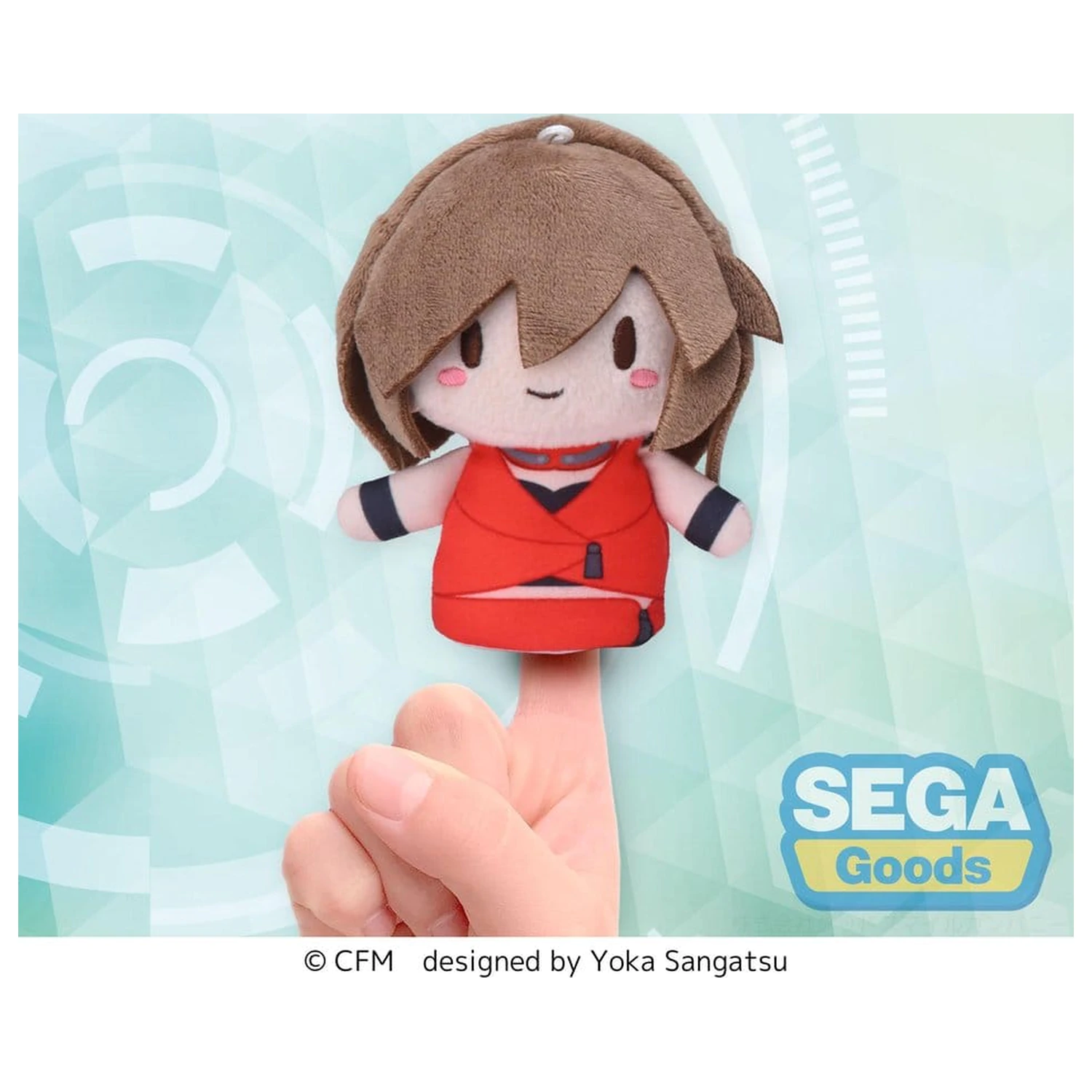 Vocaloid Fuwa Petit Plush Figure MEIKO Finger Mascot 10 cm product photo