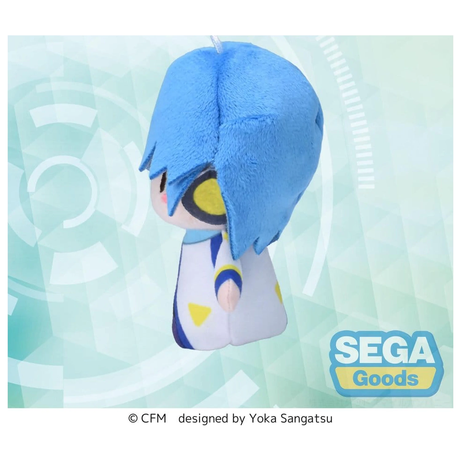 Vocaloid Fuwa Petit Plush Kaito Finger Mascot 10 cm product photo