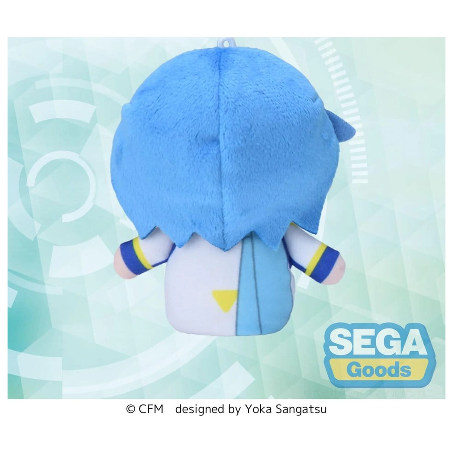 Vocaloid Fuwa Petit Plush Kaito Finger Mascot 10 cm product photo