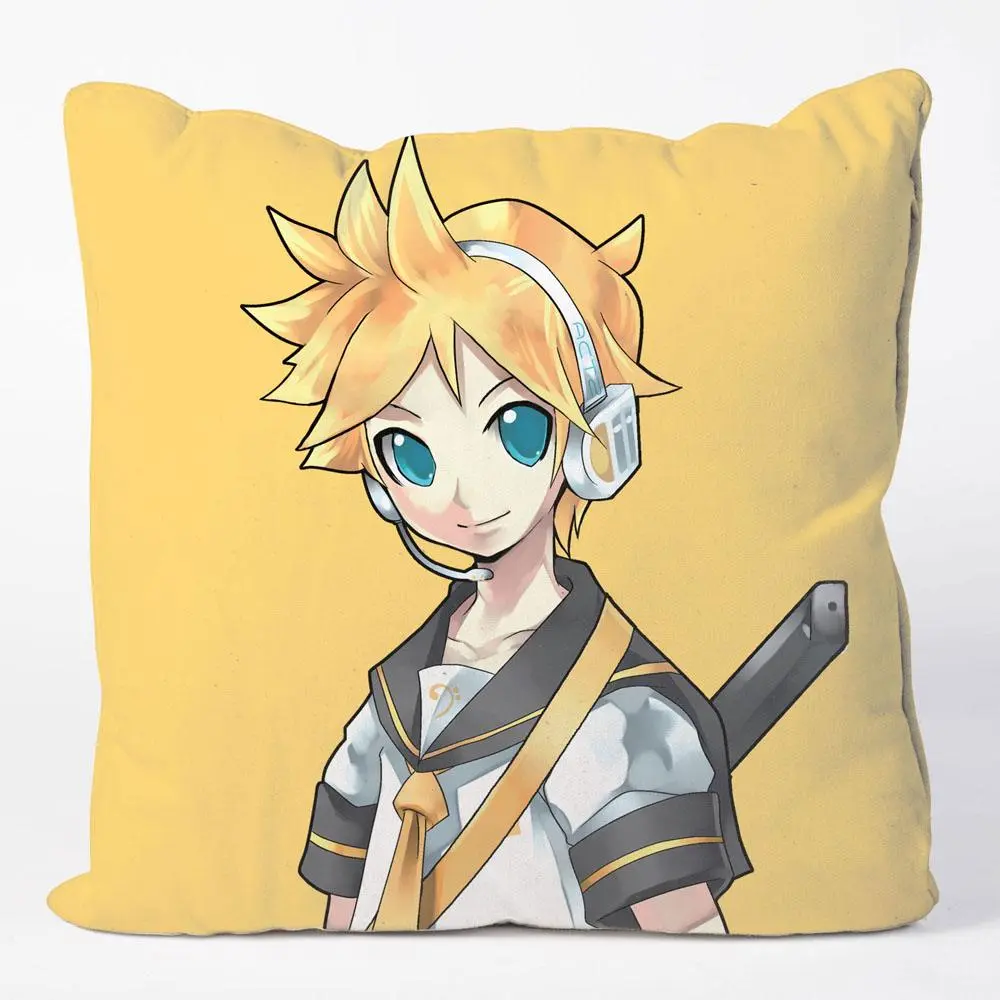 Vocaloid Pillow Case Kagamine Len 50 x 50 cm product photo