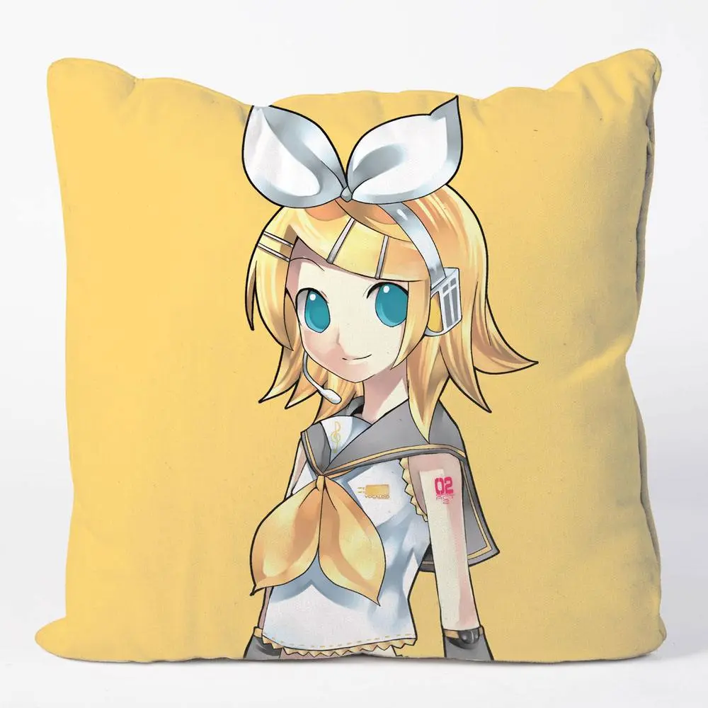 Vocaloid Pillow Case Kagamine Rin 50 x 50 cm product photo