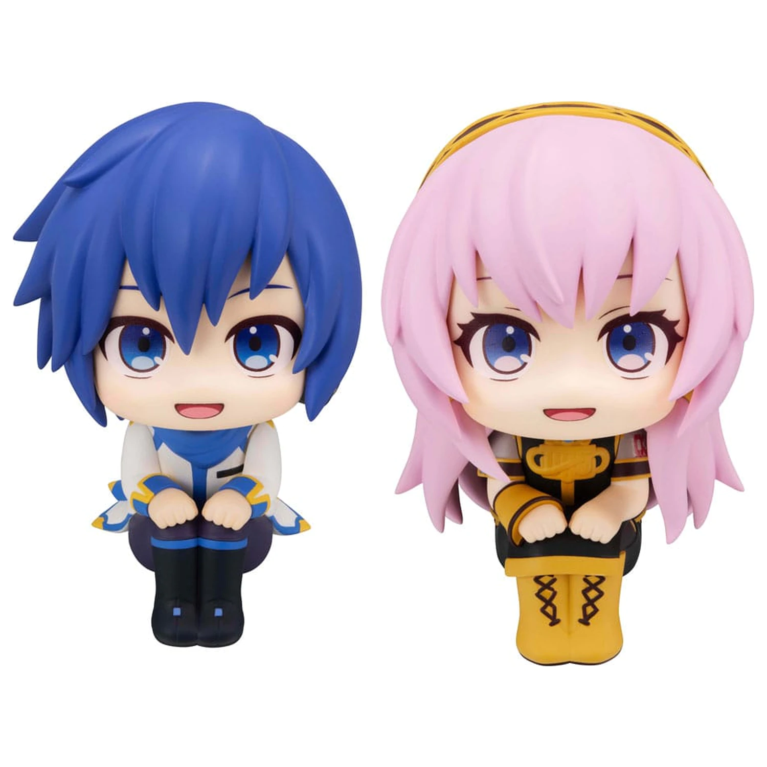 Vocaloid Look Up PVC Statues Megurine Luka & Kaito (with gift) 11 cm        product photo