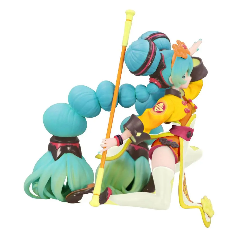 Vocaloid Noodle Stopper PVC Statue Hatsune Miku China Dress Color Variation 10 cm product photo