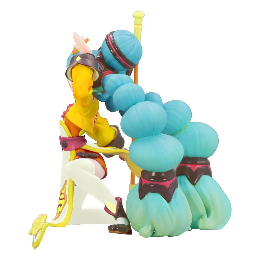 Vocaloid Noodle Stopper PVC Statue Hatsune Miku China Dress Color Variation 10 cm product photo
