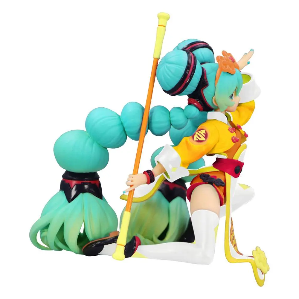 Vocaloid Noodle Stopper PVC Statue Hatsune Miku China Dress Color Variation 10 cm product photo