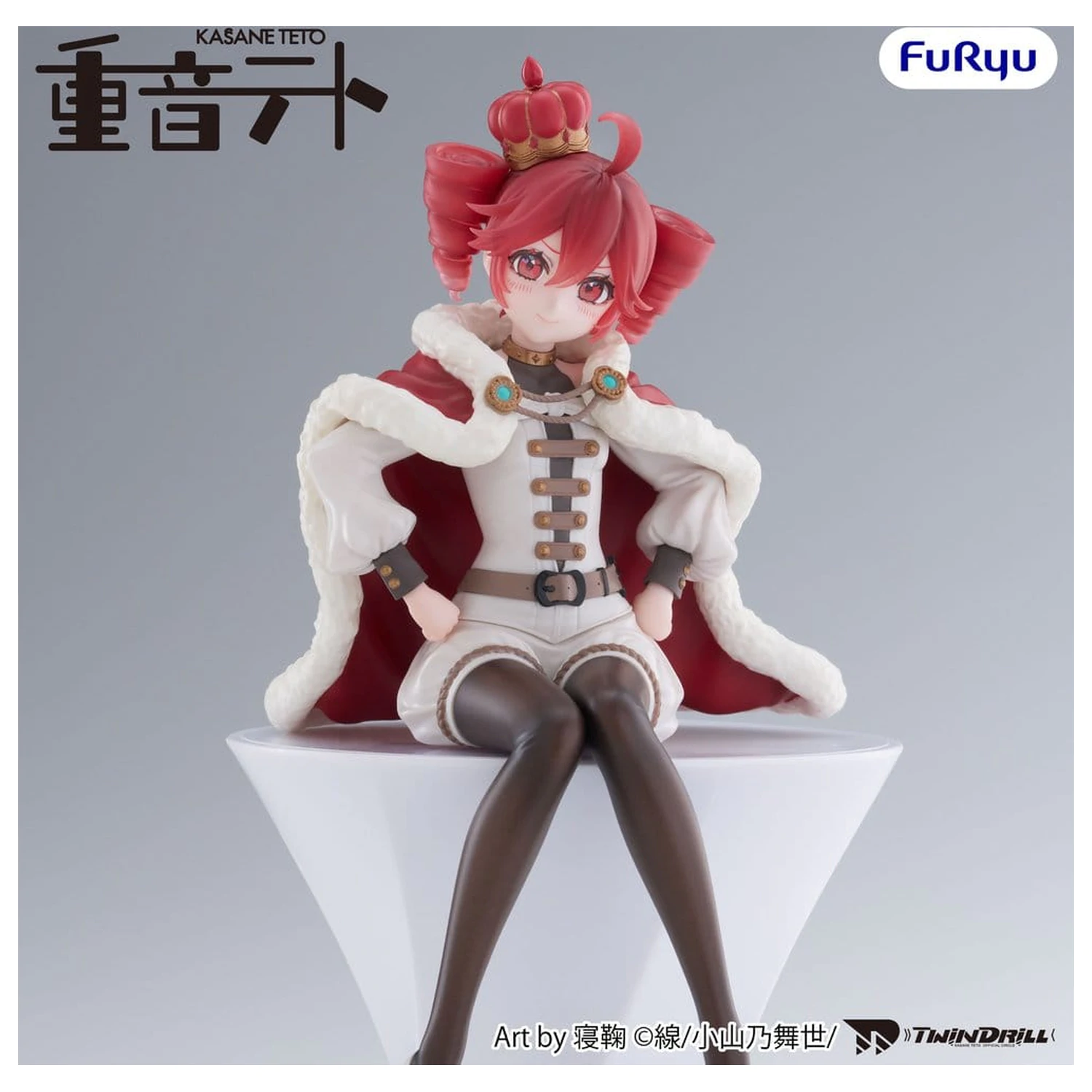 Vocaloid Noodle Stopper PVC Statue Kasane Teto King Ver. 15 cm        product photo