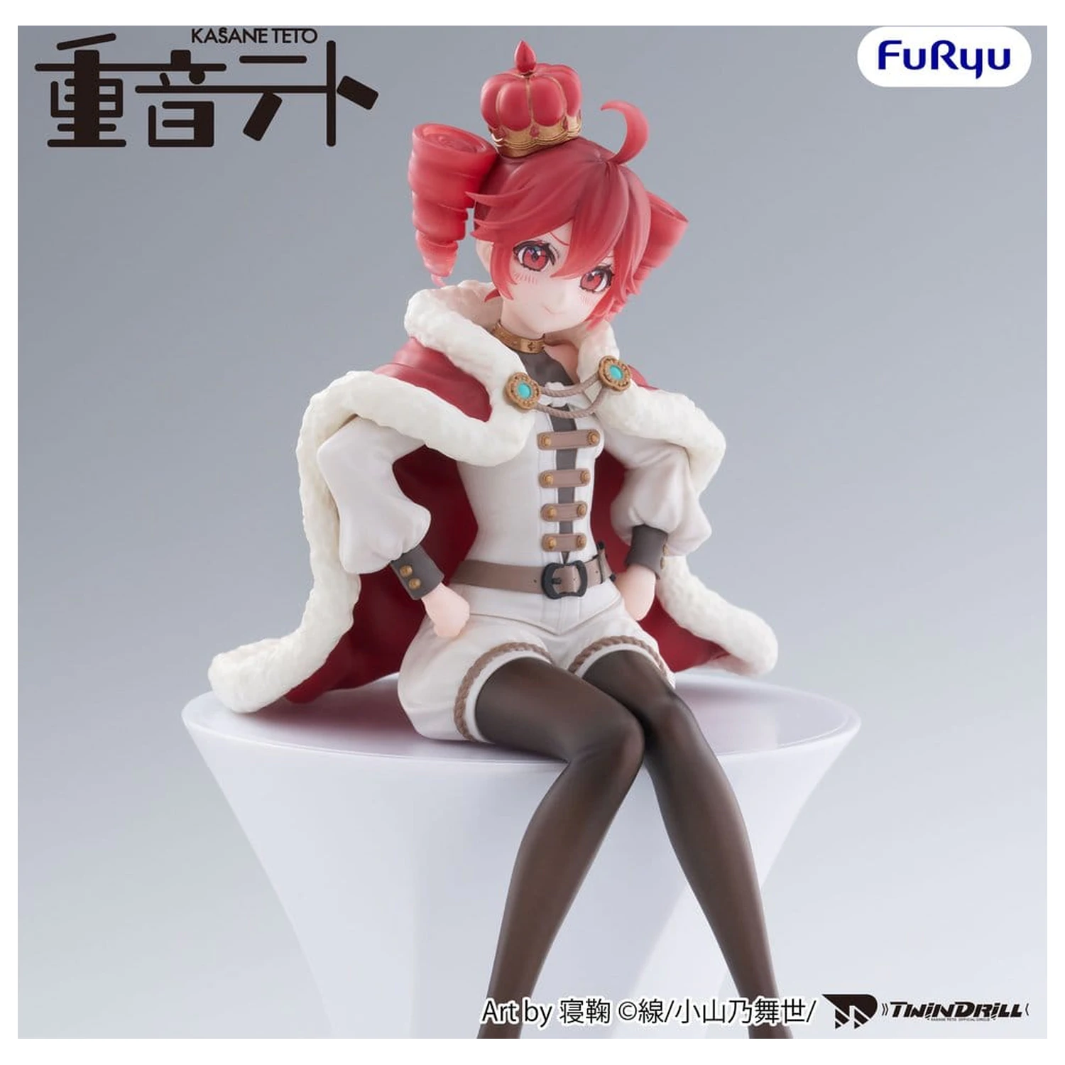 Vocaloid Noodle Stopper PVC Statue Kasane Teto King Ver. 15 cm        product photo
