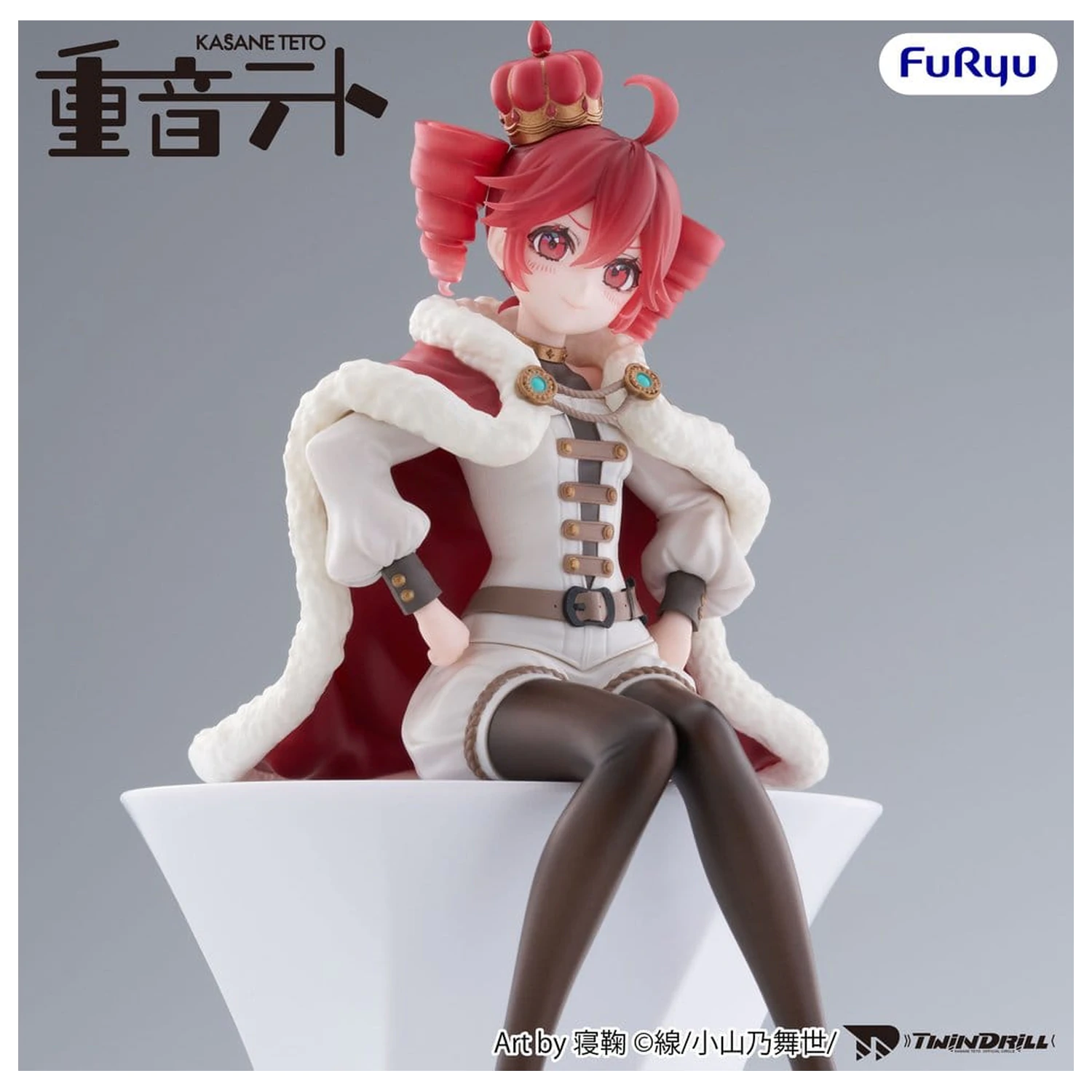 Vocaloid Noodle Stopper PVC Statue Kasane Teto King Ver. 15 cm        product photo