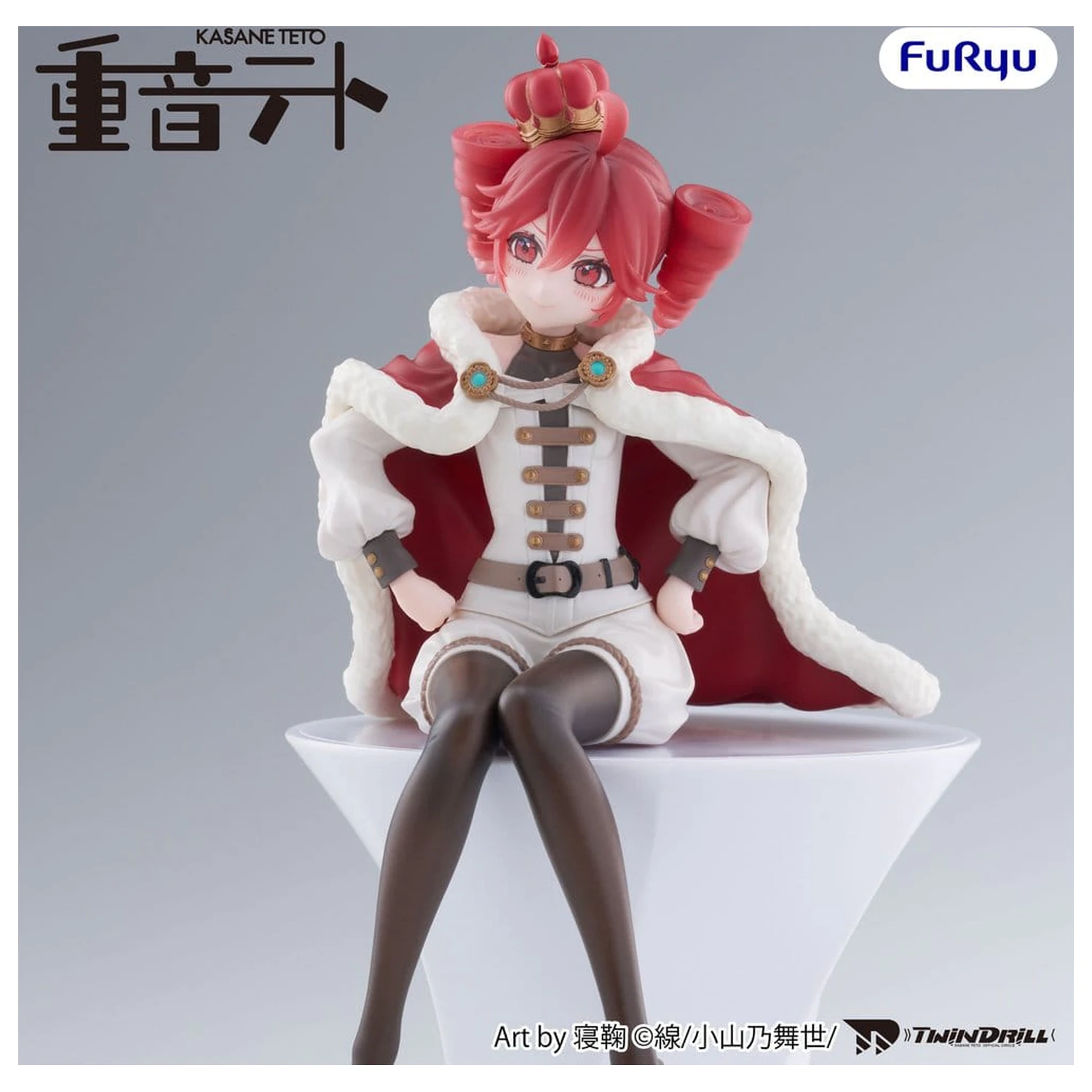 Vocaloid Noodle Stopper PVC Statue Kasane Teto King Ver. 15 cm        product photo