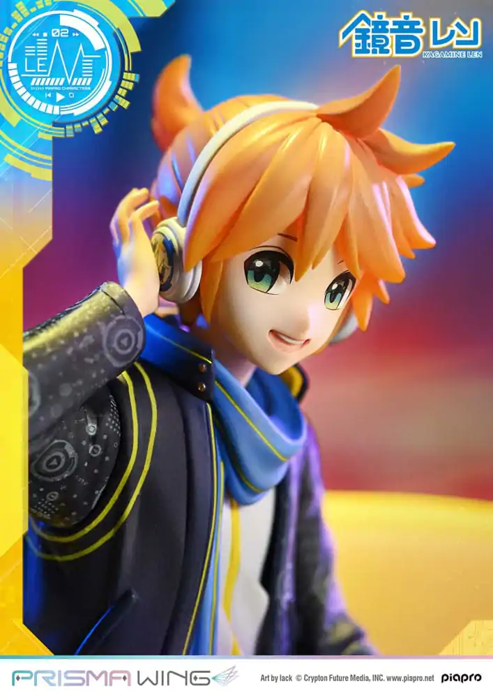 Vocaloid Piapro Characters Prisma Wing PVC Statue 1/7 Kagamine Len (Art by lack) 18 cm product photo