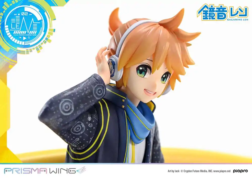 Vocaloid Piapro Characters Prisma Wing PVC Statue 1/7 Kagamine Len (Art by lack) 18 cm product photo