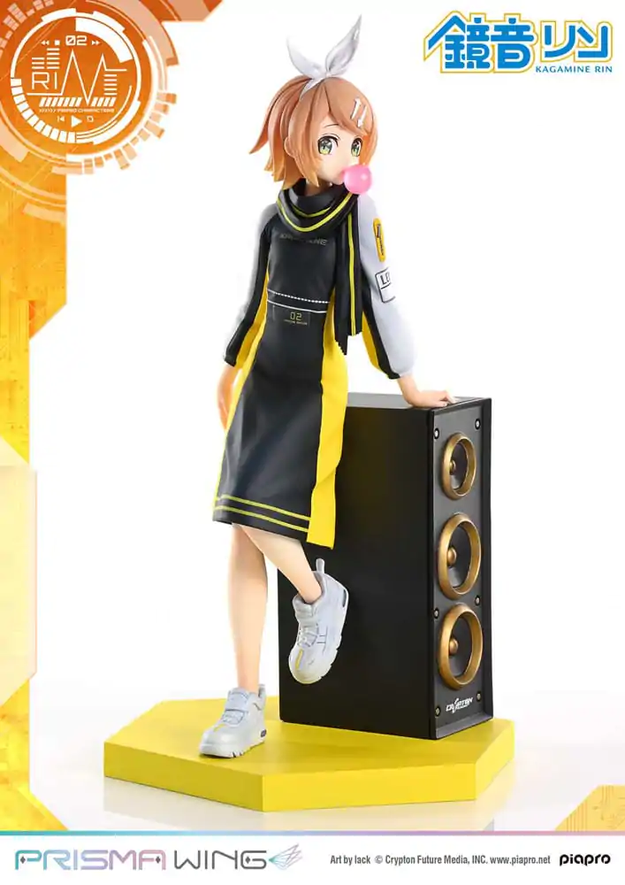 Vocaloid Piapro Characters Prisma Wing PVC Statue 1/7 Kagamine Rin (Art by lack) 21 cm product photo