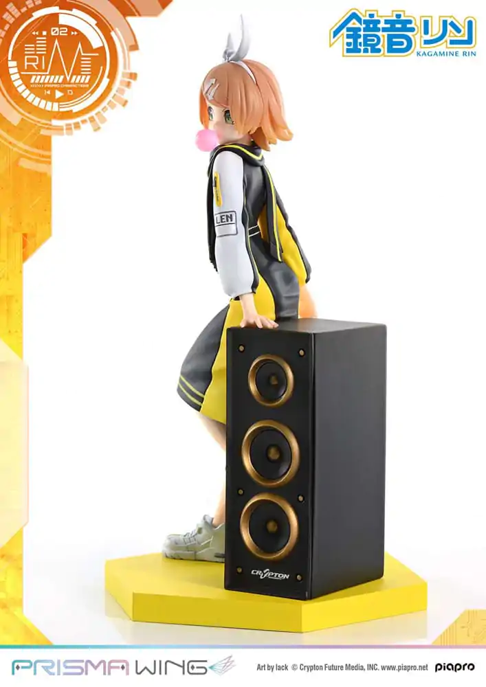 Vocaloid Piapro Characters Prisma Wing PVC Statue 1/7 Kagamine Rin (Art by lack) 21 cm product photo