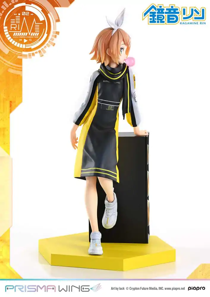 Vocaloid Piapro Characters Prisma Wing PVC Statue 1/7 Kagamine Rin (Art by lack) 21 cm product photo