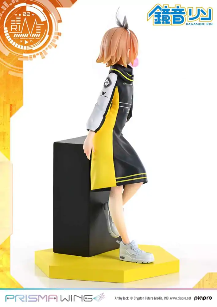 Vocaloid Piapro Characters Prisma Wing PVC Statue 1/7 Kagamine Rin (Art by lack) 21 cm product photo