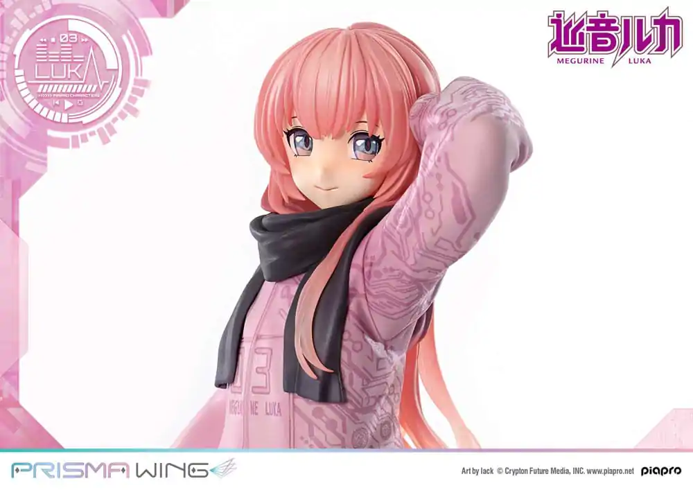 Vocaloid Piapro Characters Prisma Wing PVC Statue 1/7 Megurine Luka (Art by lack) 23 cm termékfotó