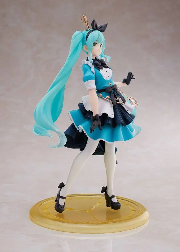 Vocaloid PVC Princess AMP Statue Hatsune Miku Alice Ver. 18 cm product photo