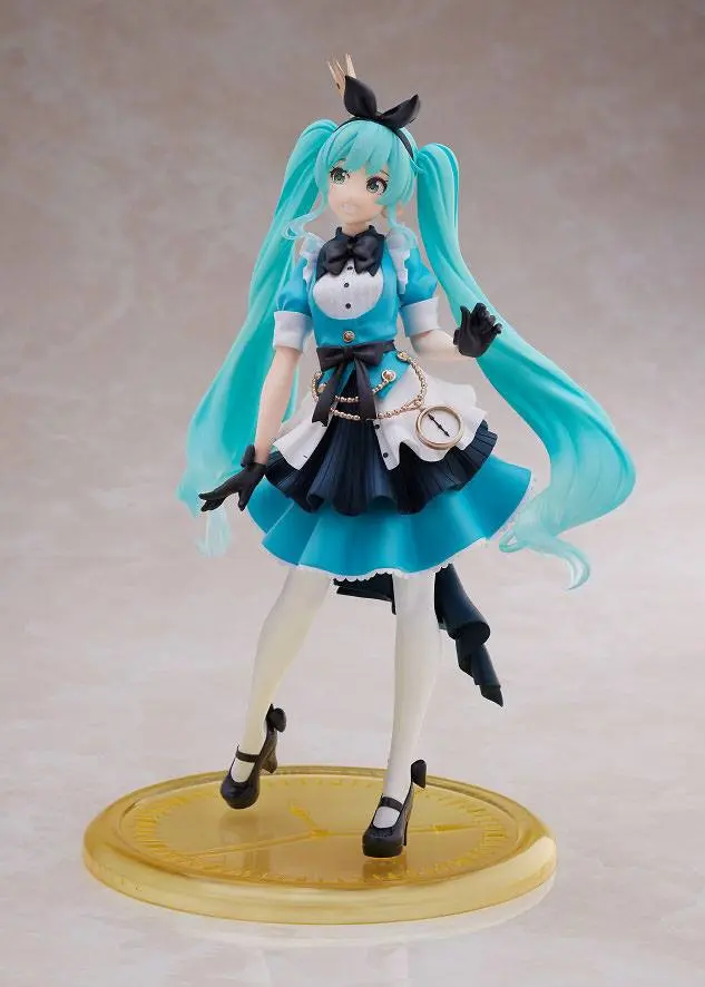 Vocaloid PVC Princess AMP Statue Hatsune Miku Alice Ver. 18 cm product photo