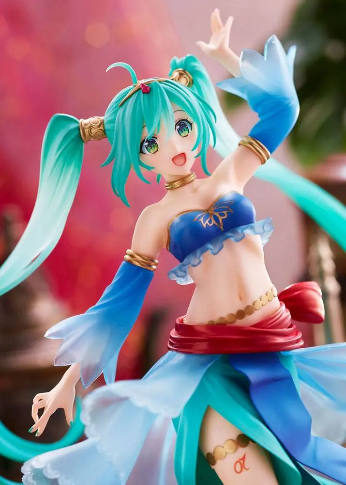Vocaloid PVC Princess AMP Statue Hatsune Miku Arabian Ver. 18 cm product photo