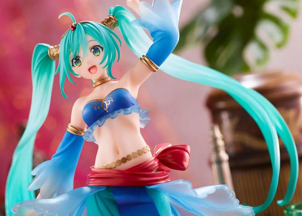 Vocaloid PVC Princess AMP Statue Hatsune Miku Arabian Ver. 18 cm product photo