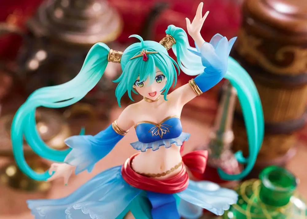 Vocaloid PVC Princess AMP Statue Hatsune Miku Arabian Ver. 18 cm product photo