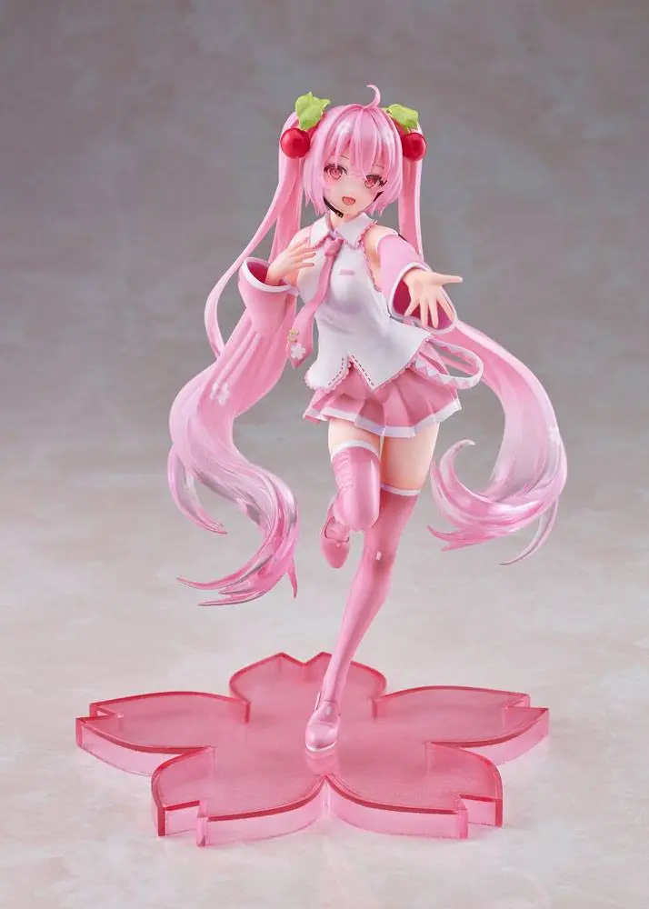 Vocaloid PVC Statue Sakura Miku 2nd Season New Written Stage Face Ver. 20 cm product photo