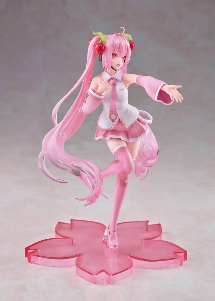 Vocaloid PVC Statue Sakura Miku 2nd Season New Written Stage Face Ver. 20 cm product photo