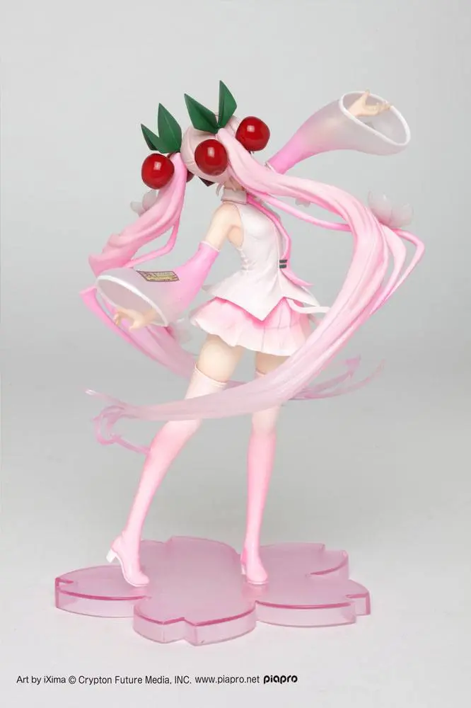 Vocaloid PVC Statue Sakura Miku Newly Written 2020 Ver. 20 cm product photo