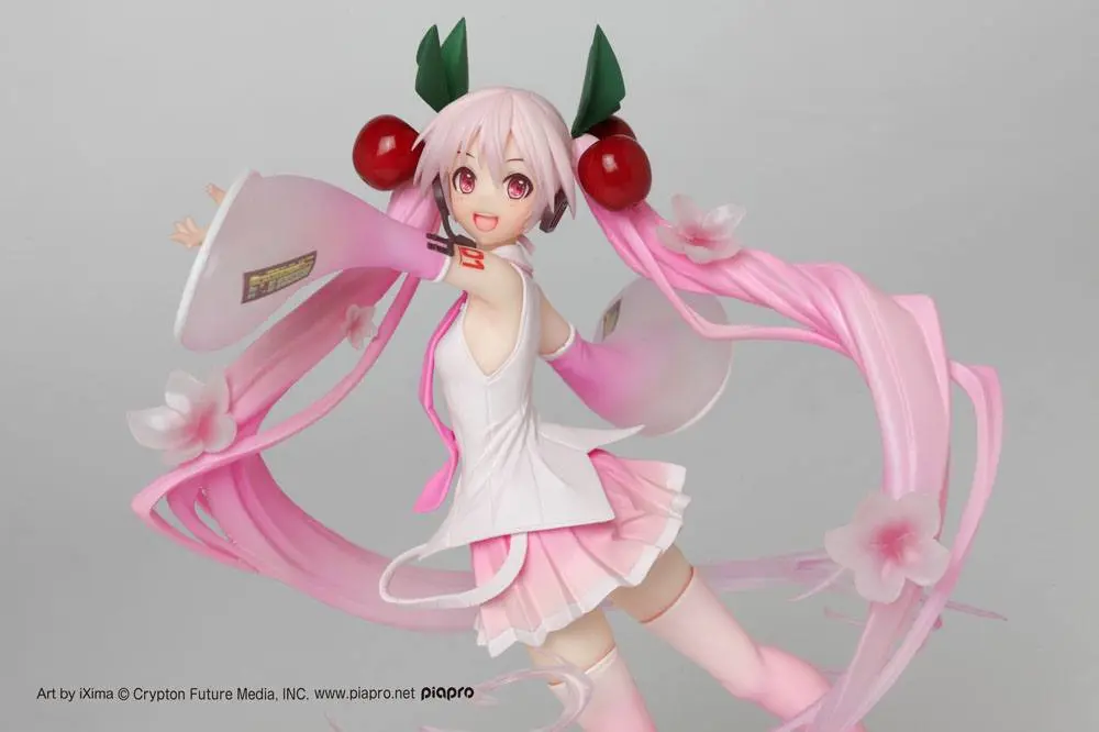 Vocaloid PVC Statue Sakura Miku Newly Written 2020 Ver. 20 cm product photo