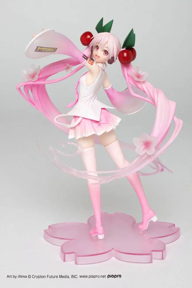 Vocaloid PVC Statue Sakura Miku Newly Written 2020 Ver. 20 cm product photo