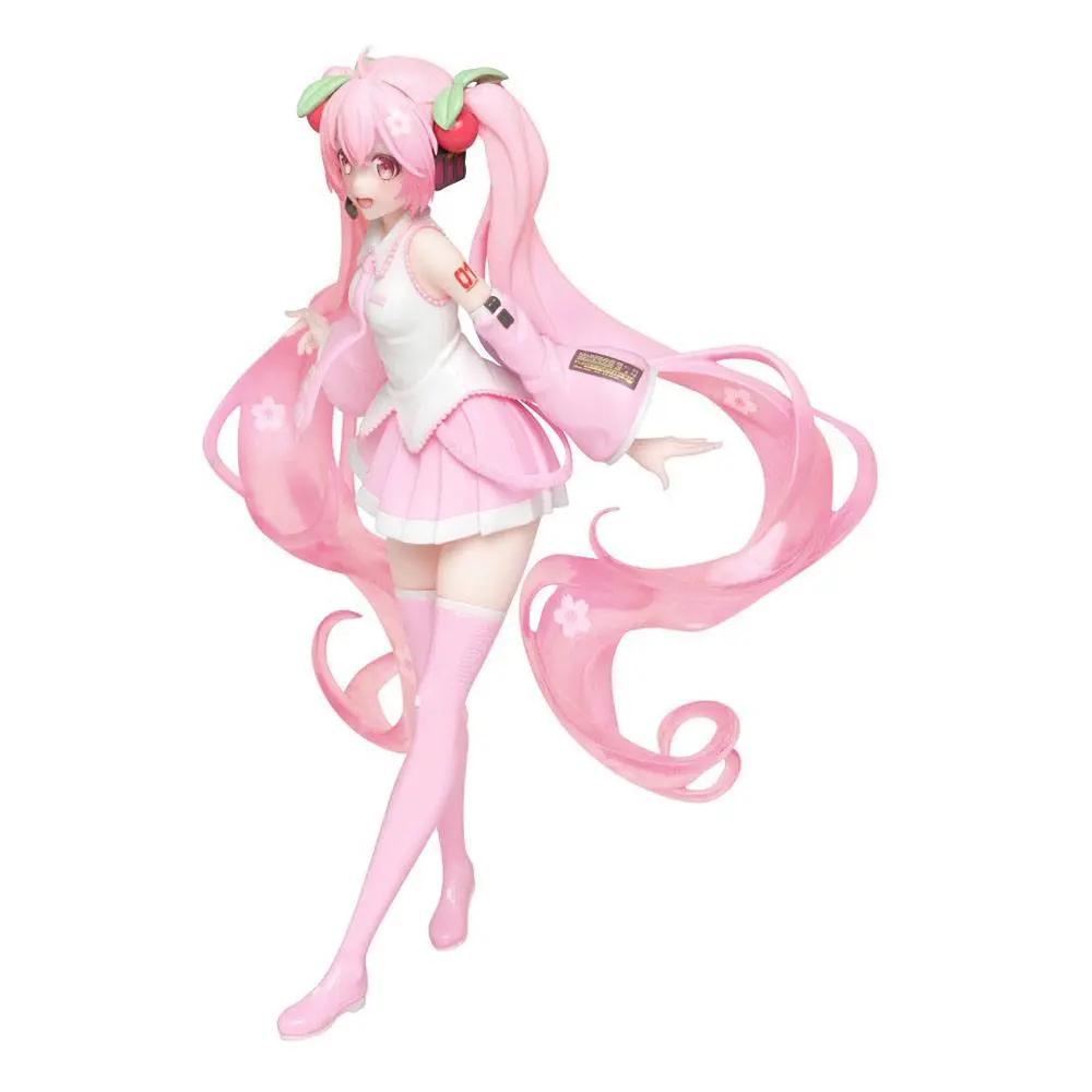 Vocaloid PVC Statue Sakura Miku Newly Written Illustration Ver. 20 cm product photo