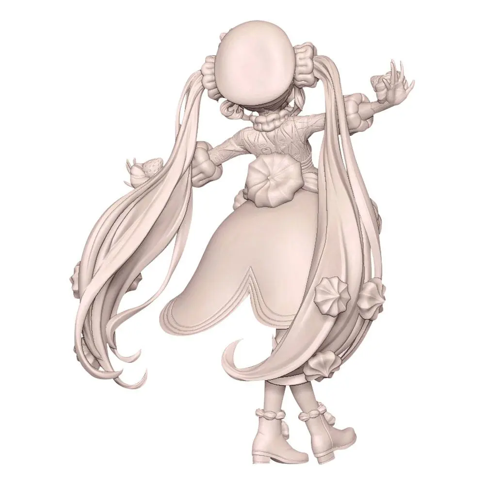 Vocaloid Sweet Tea Time PVC Statue Hatsune Miku Strawberry Short 17 cm product photo