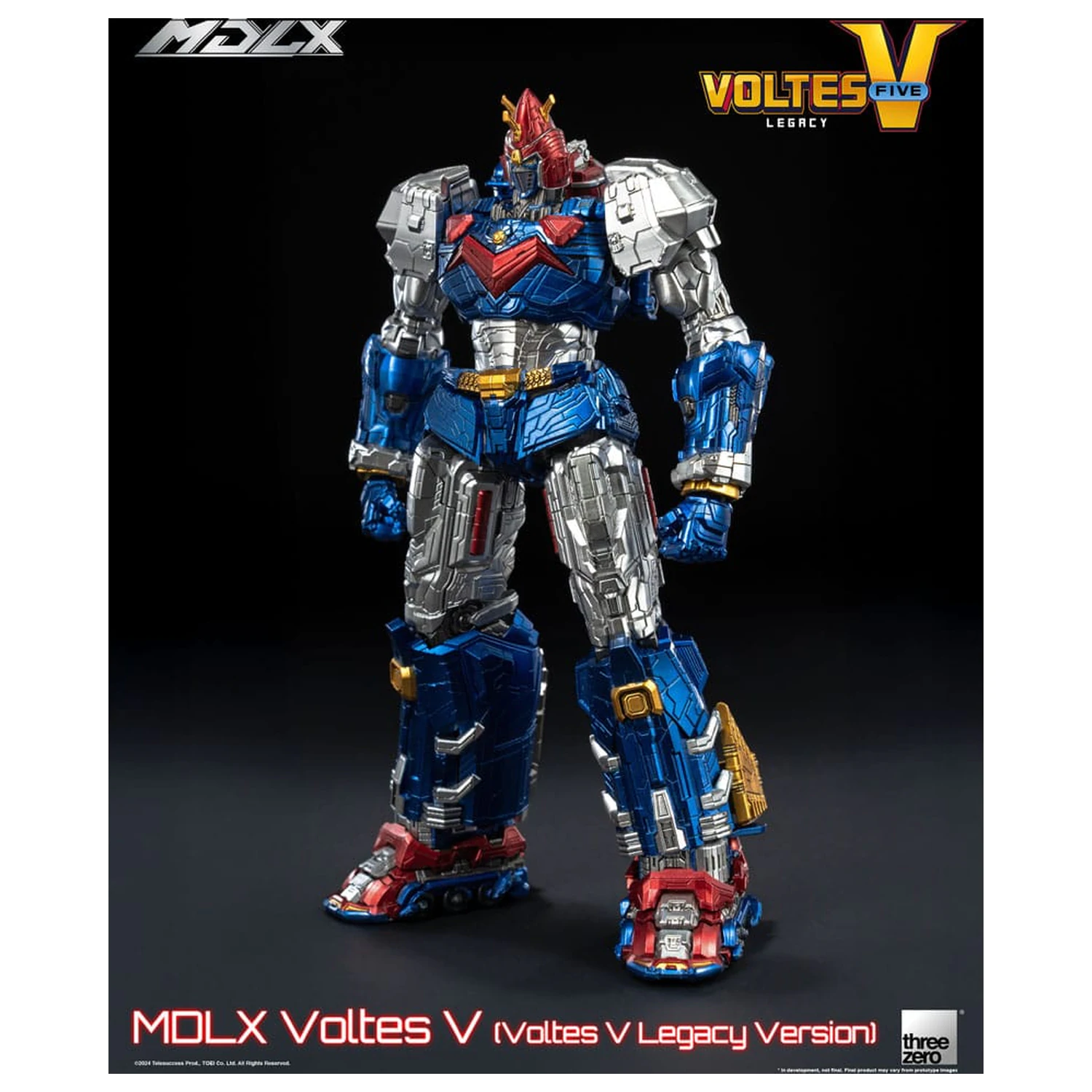 Voltes V MDLX Action Figure Cliffjumper (Voltes V Legacy Version) 15 cm product photo