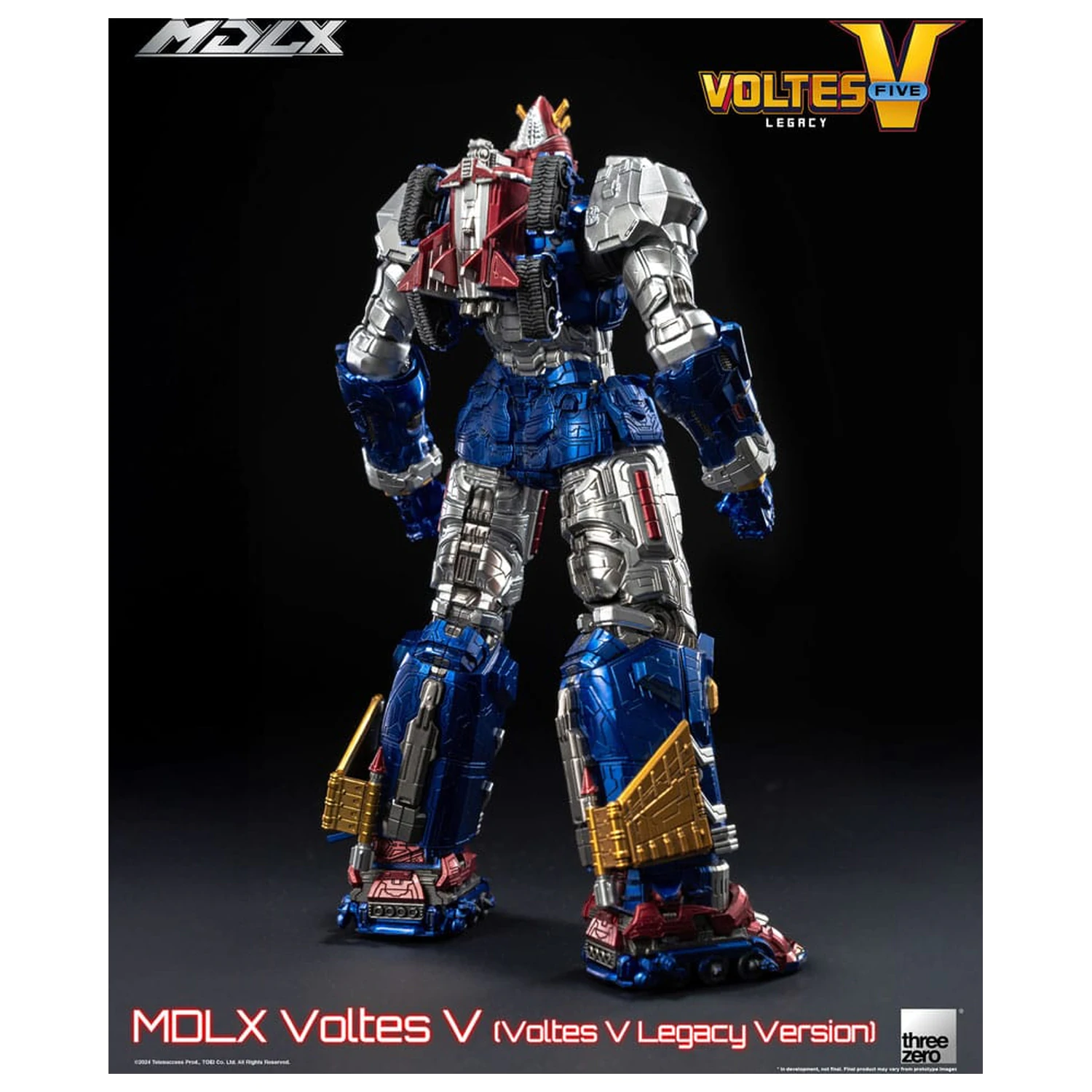 Voltes V MDLX Action Figure Cliffjumper (Voltes V Legacy Version) 15 cm product photo