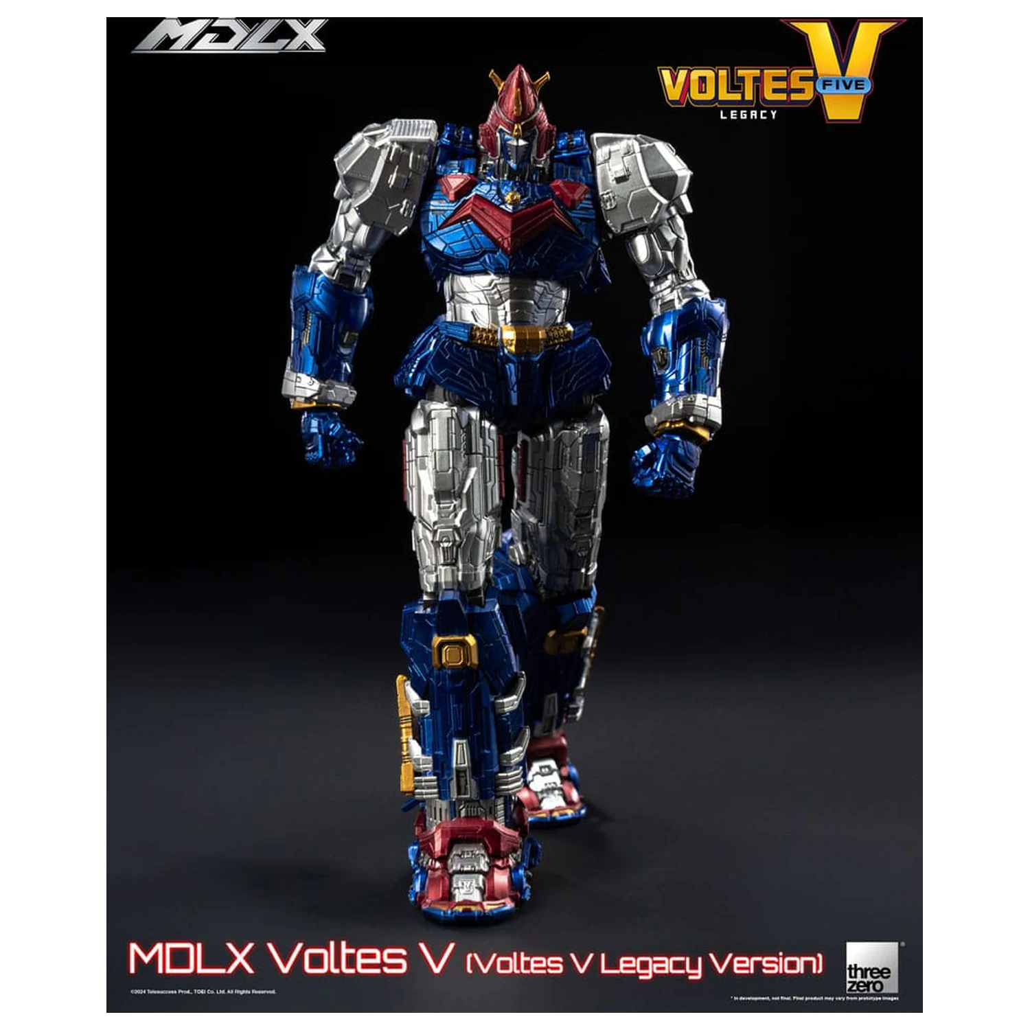 Voltes V MDLX Action Figure Cliffjumper (Voltes V Legacy Version) 15 cm product photo