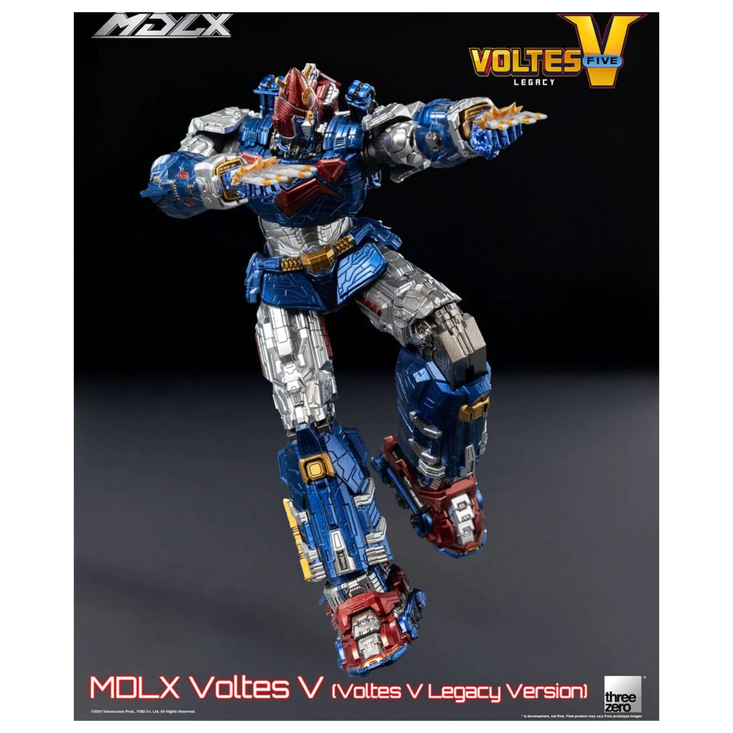 Voltes V MDLX Action Figure Cliffjumper (Voltes V Legacy Version) 15 cm product photo