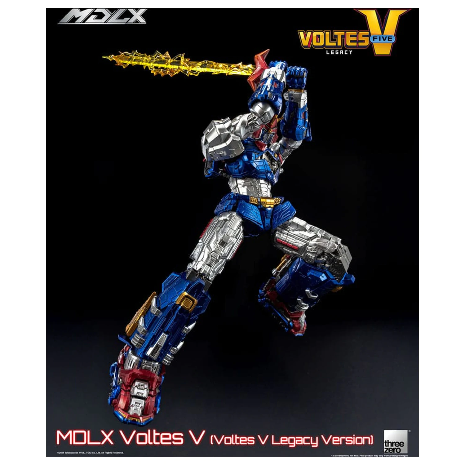 Voltes V MDLX Action Figure Cliffjumper (Voltes V Legacy Version) 15 cm product photo